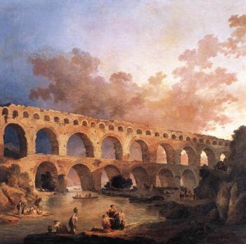 休伯特 羅伯特 The Pont du Gard